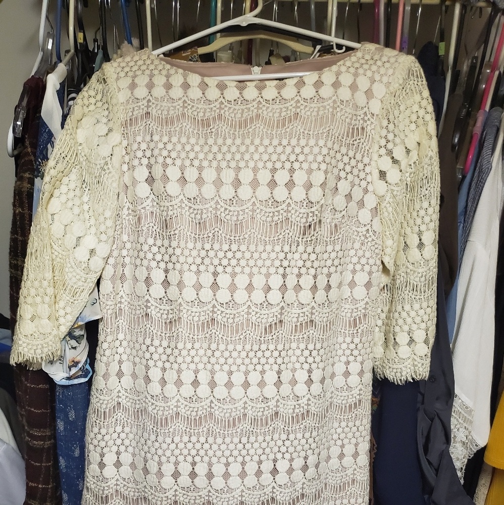 Jessica Howard mother of bride /cocktail lace dres